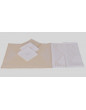 "Point sur le i" placemat and napkin