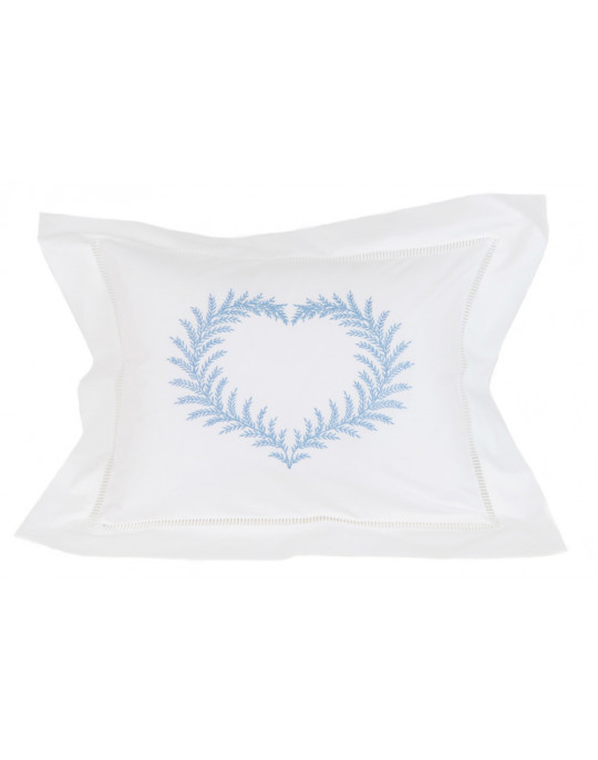 "Coeur de Fougère" pillow case