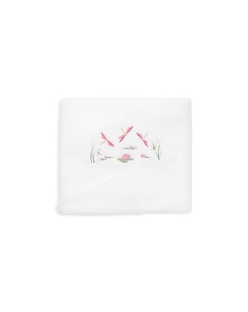 Couverture laine polaire Libellules