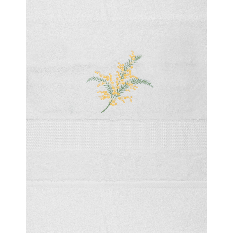 EPONGE BRODÉE "MIMOSA"