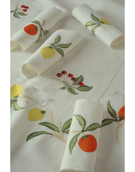 Nappe ORANGES ET CITRONS