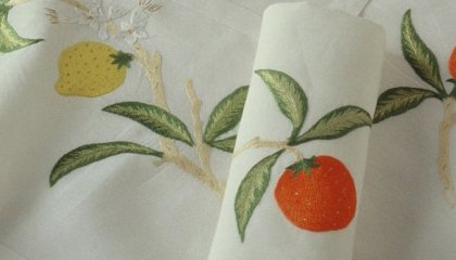 ORANGES AND LEMONS tablecloth