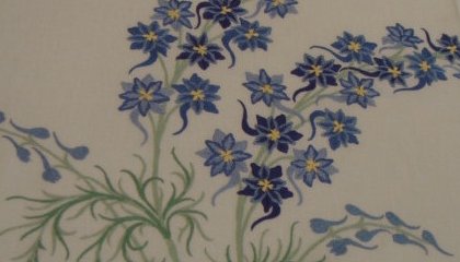 DELPHINIUM tablecloth