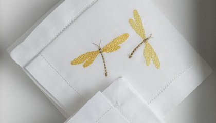 LIBELLULES (dragonflies) napkin