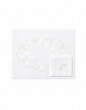 Sets de table FEERIE blanc-or (existe en nappe)