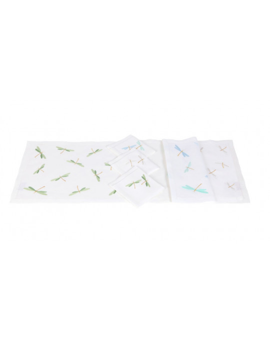 LIBELLULES (dragonflies) place mats (exists in tablecloth)