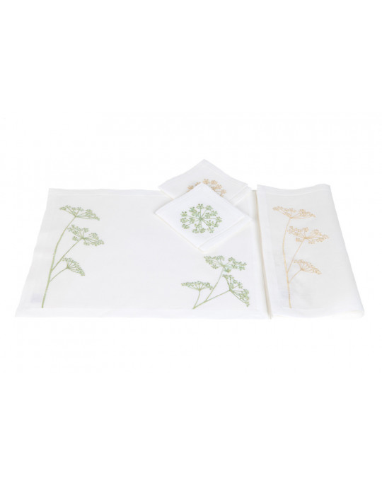 OMBELLES placemats (exists in tablecloth)
