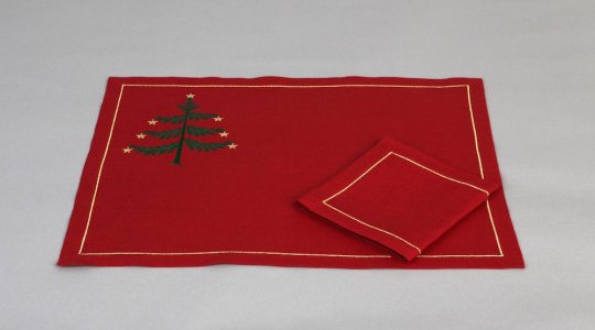 SAPIN (christmas tree) placemats