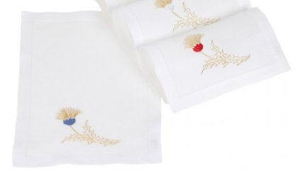 THISTLE (chardon) cocktail napkins