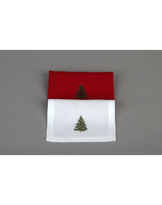 SAPIN (christmas tree) cocktail napkins