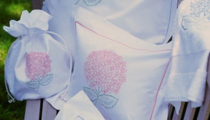 HORTENSIA (hydrangea) Bed set