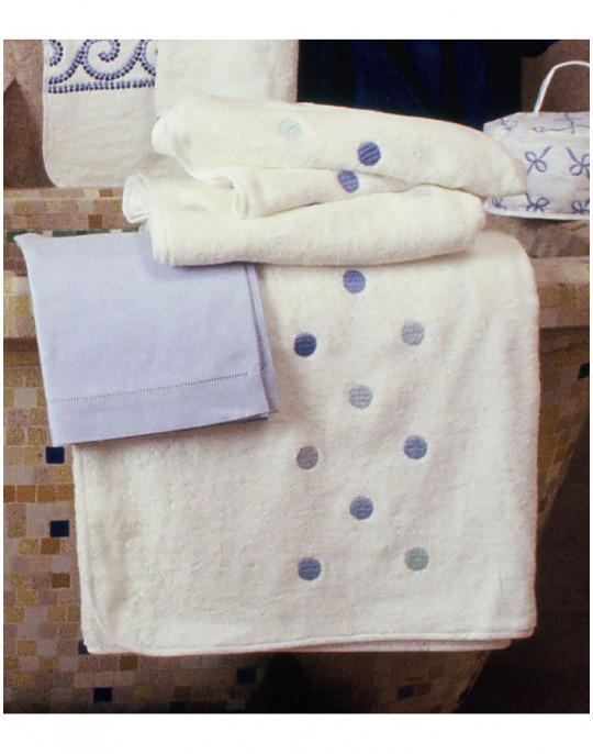 SMARTIES embroidered bath towels