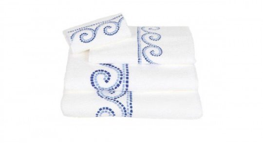 CARTHAGE embroidered bath towels