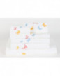 PAPILLON (butterflies) embroidered bath towels