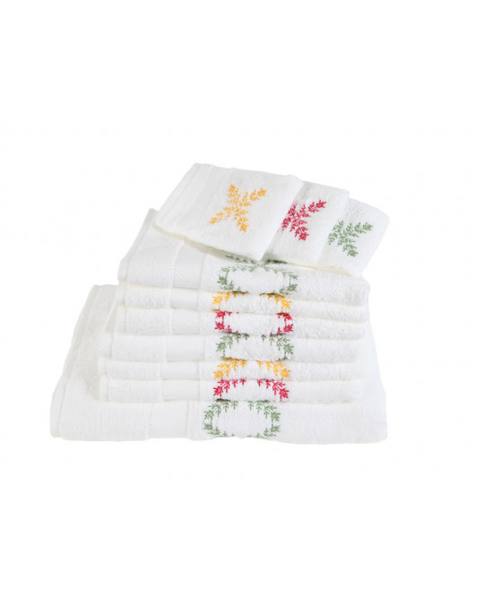 FONTENAY embroidered bath towels