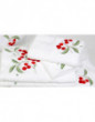 CERISES embroidered bath towels
