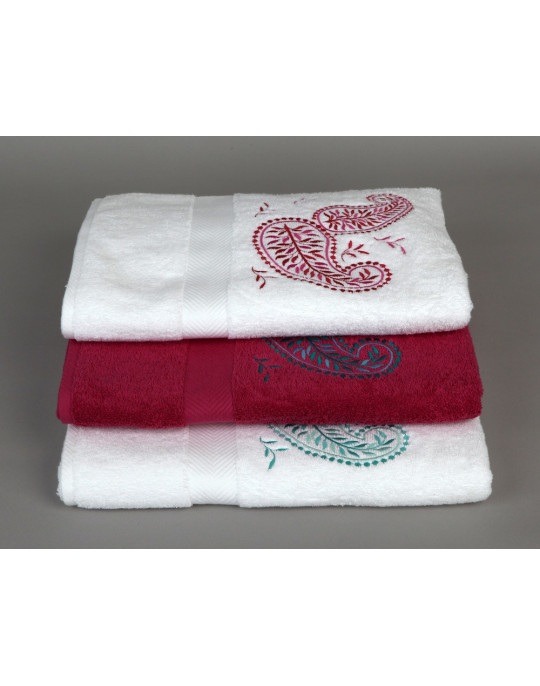JAÏPUR embroidered bath towels
