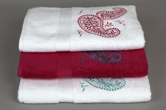 JAÏPUR embroidered bath towels