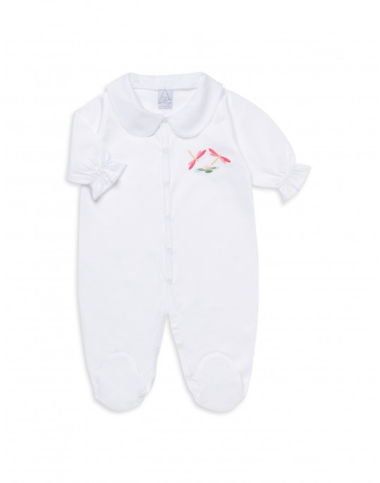 Dragonflies  embroidered pyjama