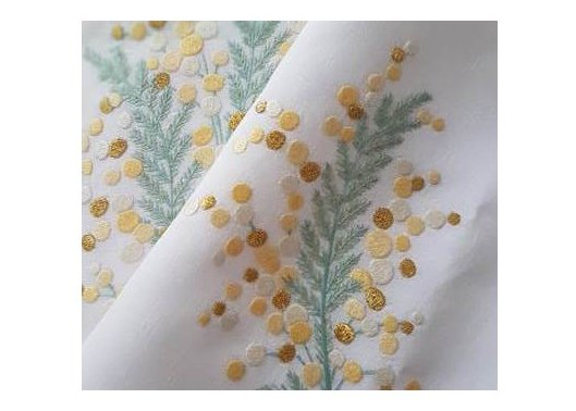 "Mimosa" placemat pattern