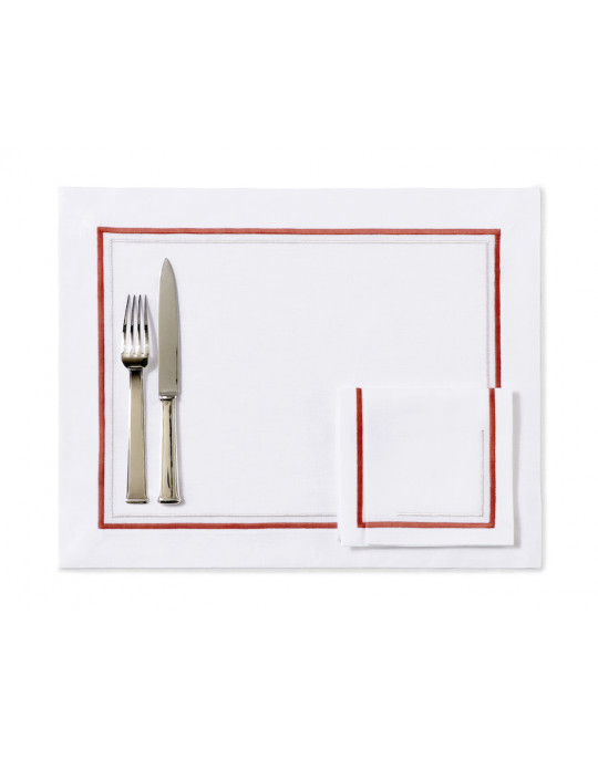 "Matignon" placemat and napkin