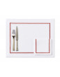 "Matignon" placemat and napkin