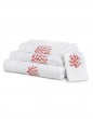 CORAUX embroidered bath towels