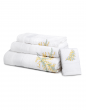 MIMOSA embroidered bath towels
