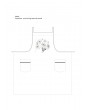 "coquelicot" apron to embroider