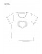 "Coeur de Fougère" t-shirt pattern