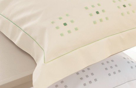 " Carrés magiques" bed set