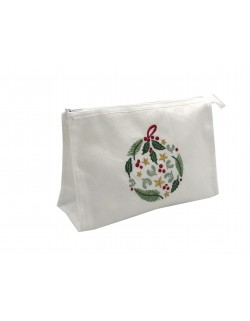 "Christmas ball" make-up pouch