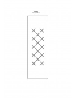 "Joséphine" table runner pattern