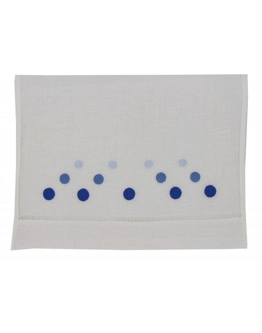 "Bubbles" guest towel