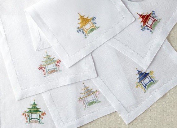 PAGODE cocktail napkins