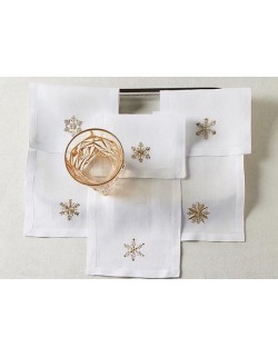 "Cristaux" cocktail napkins