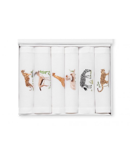 SAFARI cocktail napkins