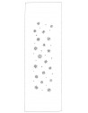 "Cristaux de neige" table runner pattern