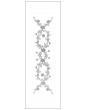 "Geranium" table runner pattern