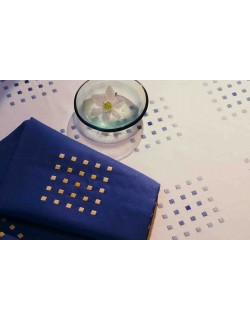 "Carrés magiques"  tablecloth