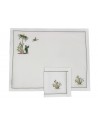 "Si Kiang"  placemat and napkin