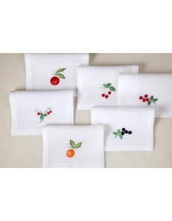 FRUITS cocktail napkins