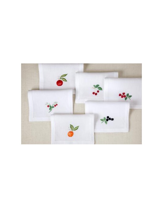 FRUITS cocktail napkins