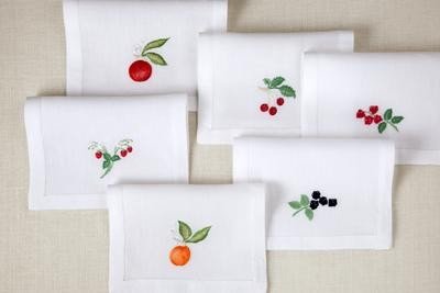 FRUITS cocktail napkins