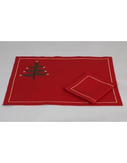 "Sapin" placemat and napkin