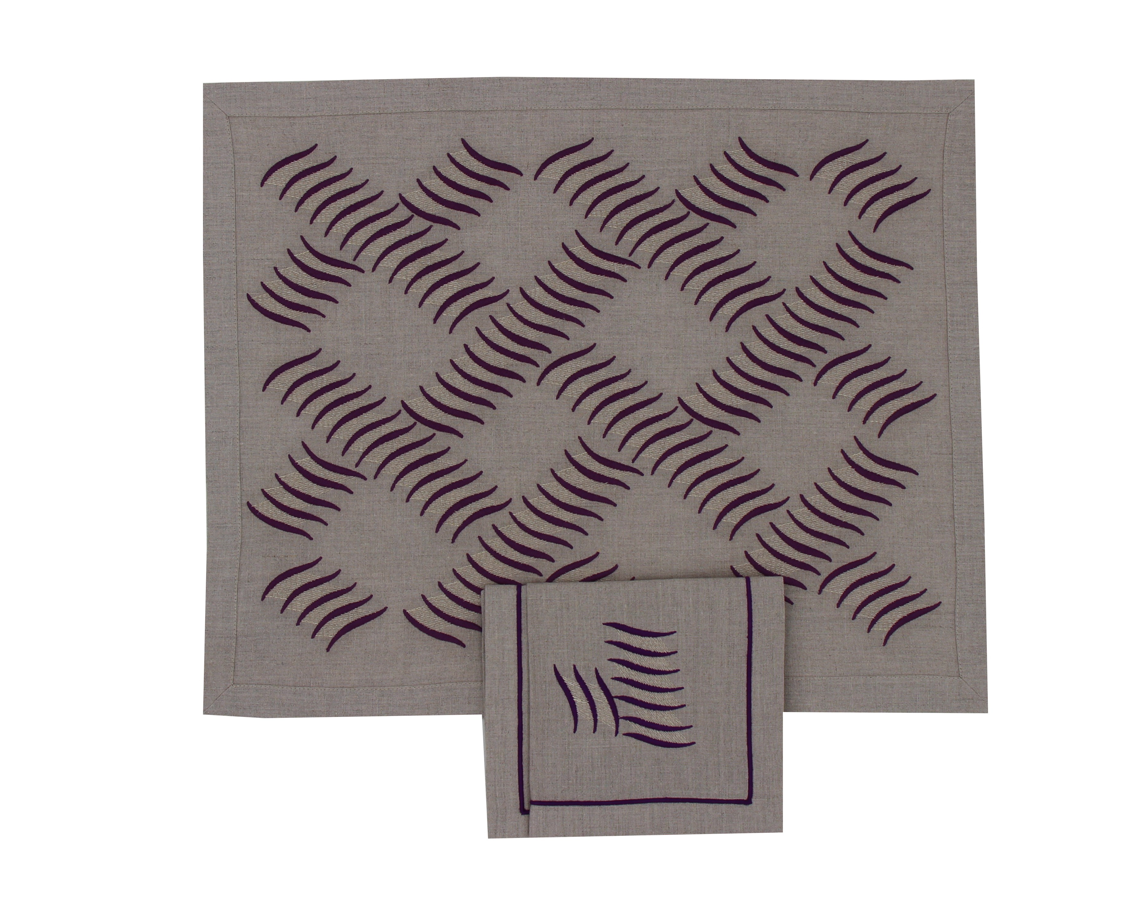 "Chenonceau " placemat and napkin