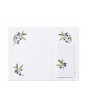 "Olives" placemat and napkin