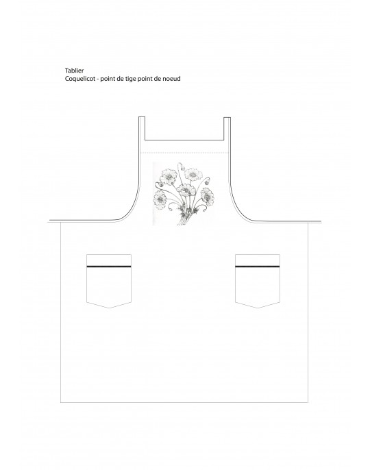 "coquelicot" apron pattern