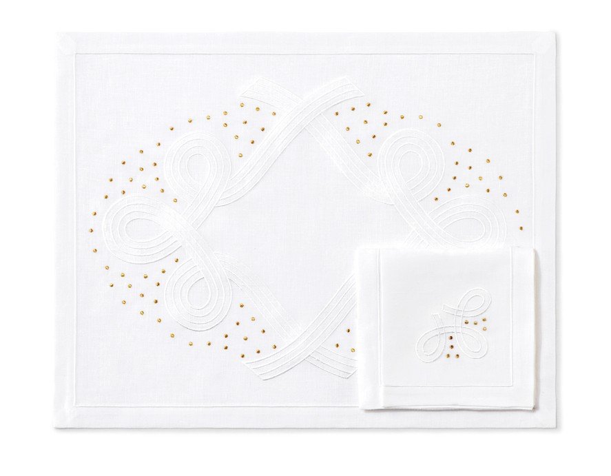 "Féerie" placemat and napkin