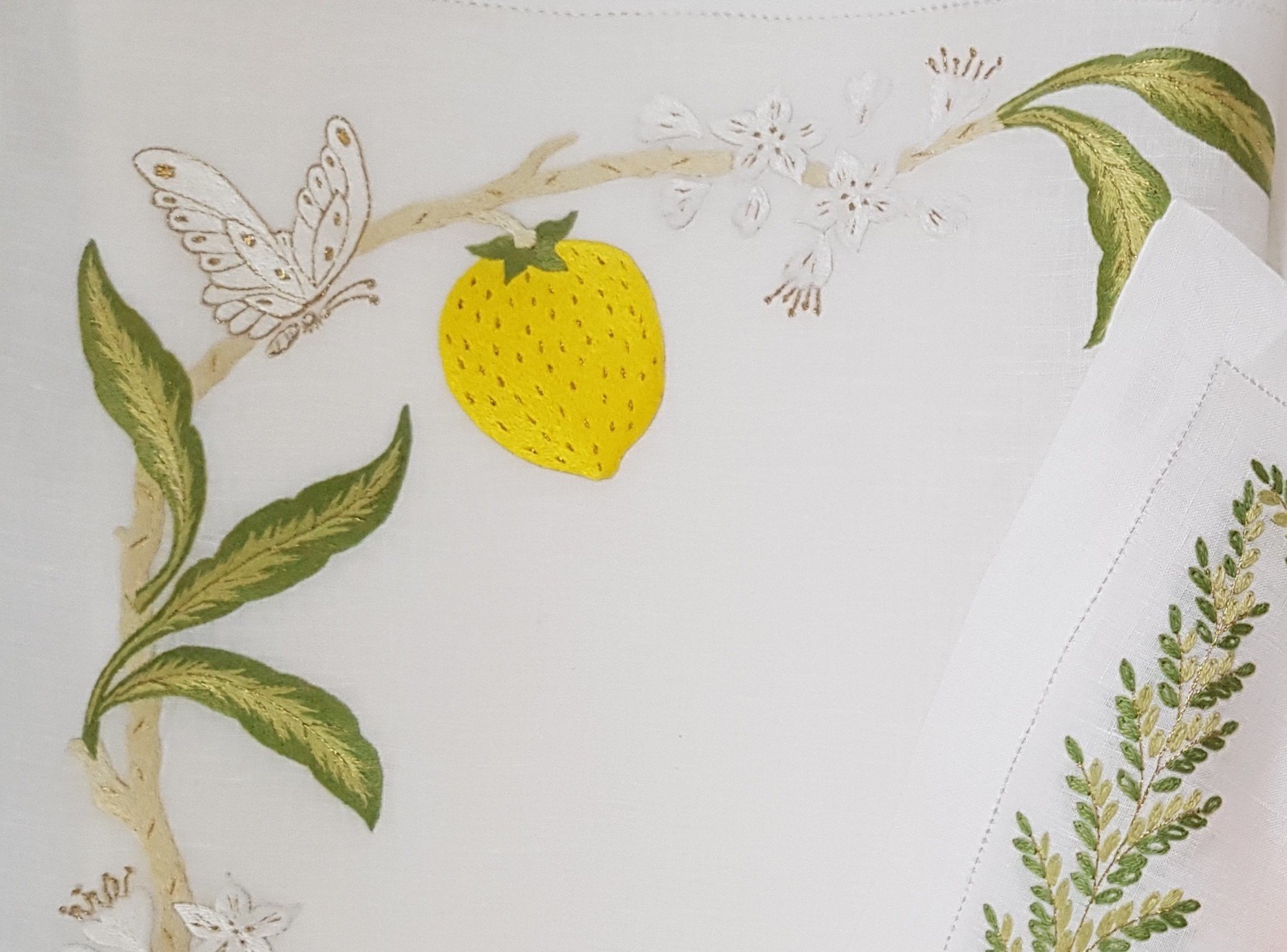 "Citron" placemat pattern